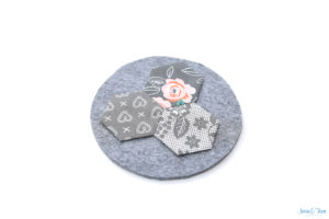 DIY gegen Novemberblues - Tutorial Hexagonuntersetzer