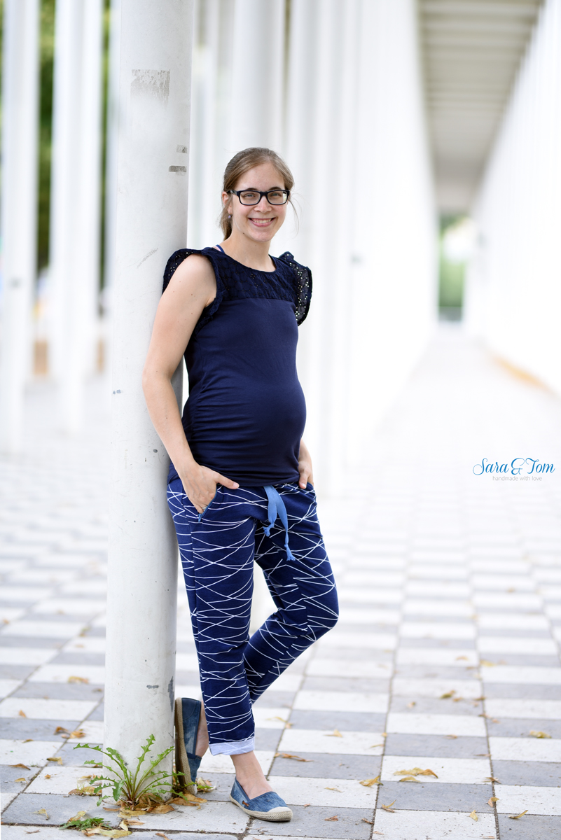 Meine Hose Roxie in Shapelines für die Schwangerschaft