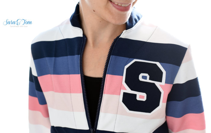 Collegejacke nähen