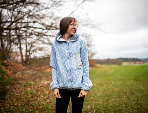 Musselinjacke nähen – Pinar von Zierstoff