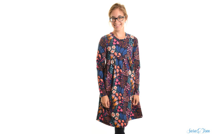 Blumenkleid nähen