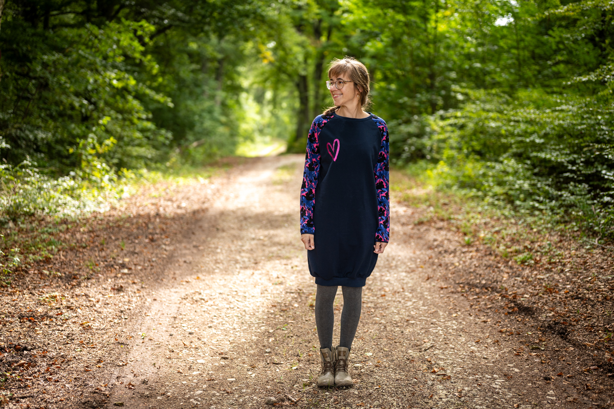 Sweatkleid nähen