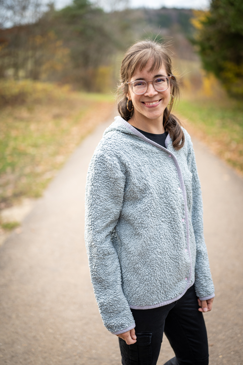 Sara&Tom-Gesa-grau-3 Teddyjacke nähen