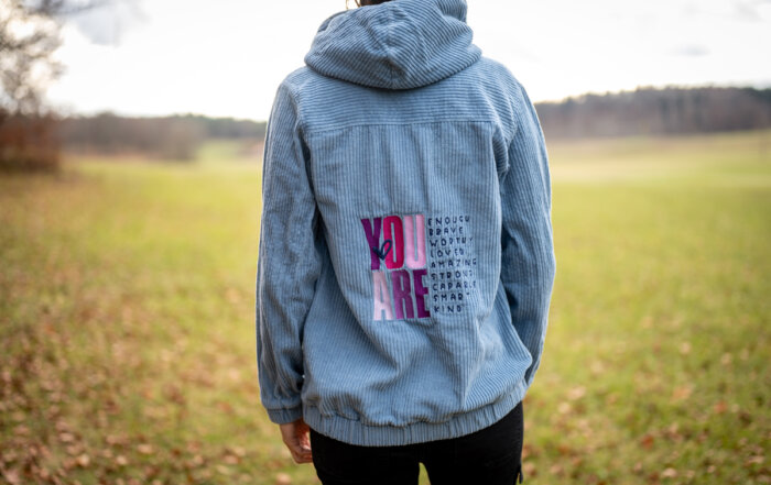 Cordjacke nähen