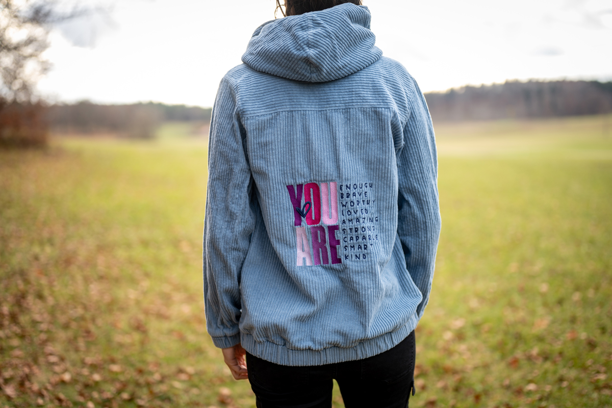 Cordjacke nähen