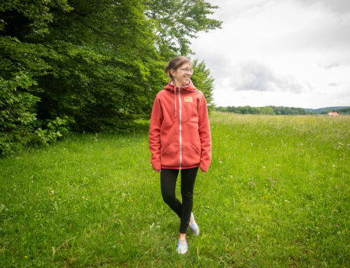 Fleecejacke nähen – Tabea von Pattydoo